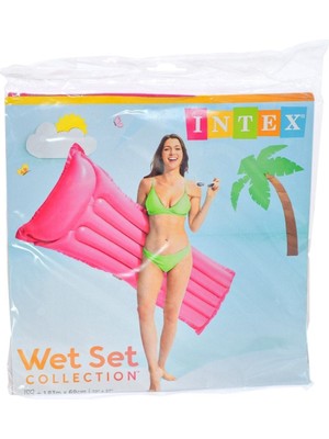 Kaia Life 59703 Intex Renkli Deniz Yatağı 183X69 cm - 1 Adet Stokta Olan Gönderilir