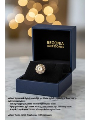 Begonia Accessories 925 Ayar Gümüş Oval Zultanit Tek Taş Küpe – Renk Değiştiren Unisex 1 Adet | Minimal, Hediye, Takı