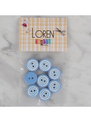 SHC4200 Crafts 8 Li Yuvarlak Düğme - 451