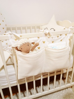 Iki Bölmeli Bebek Beşik Organizeri, Pratik ve Şık Tasarım