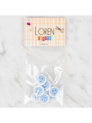 SHC4200 Crafts 8 Li Gülen Yüz Düğme - 632