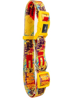 Hype Store Köpek Boyun Tasması – Geri Dönüştürülmüş, Ayarlanabilir, Emniyet Tokalı – Küçük ve Büyük Irklar Için