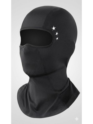 Flex Premium Reflektörlü Siyab Kar Maskesi Modelleri 1 Balaklava Balaclava Motorsiklet Scooter Bisiklet Spor