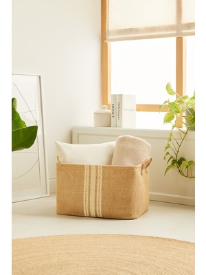 Katlanabilir Jüt Çamaşır ve Oyuncak Düzenleyici, Çocuk Odası Için Organizer