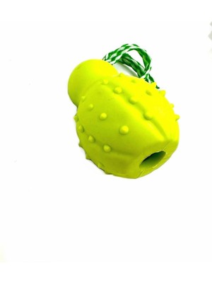Hype Store Zilli Ipli Diş Tartar Temizleme Köpek Eğitim Oyuncağı Yeşil