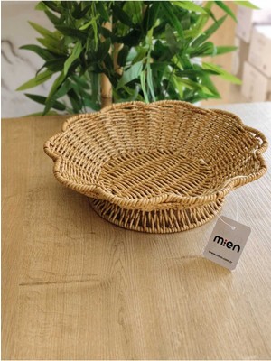 El Yapımı Rattan Meyve Sepeti – Şık ve Hafif Tasarım