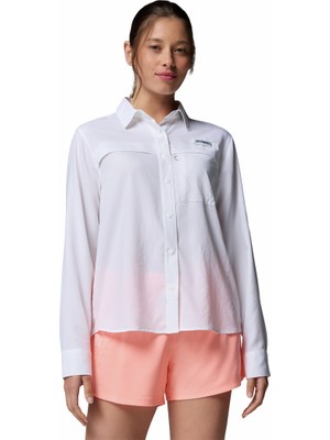 Columbia Pfg Castback Woven Kadın Uzun Kollu Gömlek