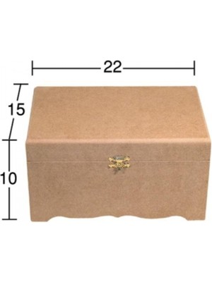 Doğal Ahşap Sandık, Şık ve Dayanıklı Saklama Çözümü