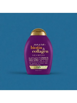 OGX 385 ml Biotin & Collagen Şampuan Sülfatsız Özellikleriyle Tüm Saç Tiplerine Uygun