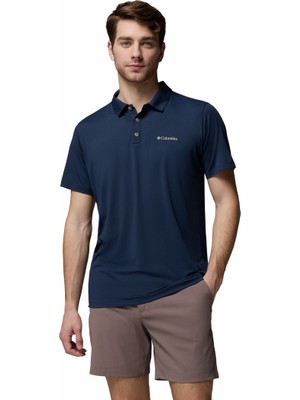 Columbia Tech Trail Utility Erkek Kısa Kollu Polo T-Shirt