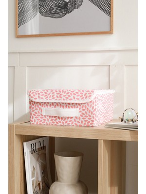 Yaprak Desenli Kapaklı Dolap Çekmece Içi Organizer, Pratik Saklama Çözümü