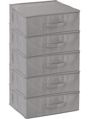 5'li Organizer Seti, Baza Altı ve Dolap Için, Yorgan ve Yastık Düzenleyici