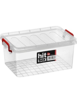 8 Litre Kapaklı Saklama Kutusu, Gıda Güvenli, Çok Amaçlı Kasa No:7