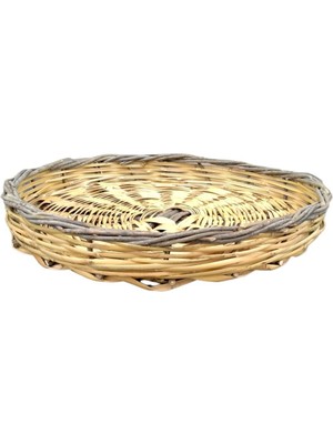 El Yapımı Kamış Hasır Market Reyon Manav Teşhir Sepeti Kuruyemiş Sele