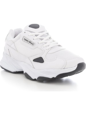 Tonnyblack Unisex Spor Ayakkabı Beyaz Siyah Zhr
