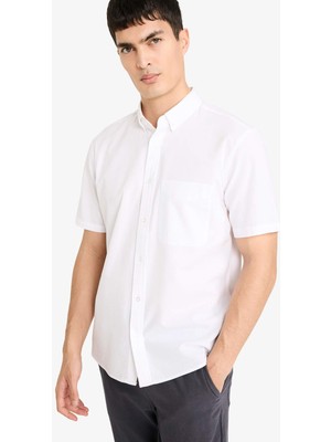 DeFacto %100 Pamuk Oxford Gömlek D7419AX26SP