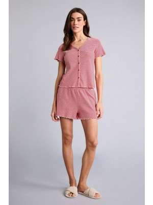 DeFacto Regular Fit Kısa Kollu 2'li Takım G7997AX26SP