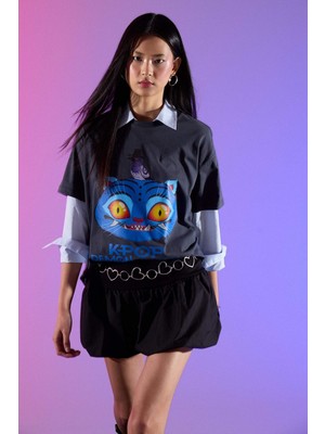 DeFacto Kpop - Demon Hunters Oversize Tişört H0254AX26SM