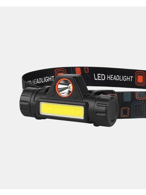 Rivera Tech Rvrtch Profesyonel Şarjlı LED Kafa Lambası – Uzun Mesafe + Ortam Aydınlatması