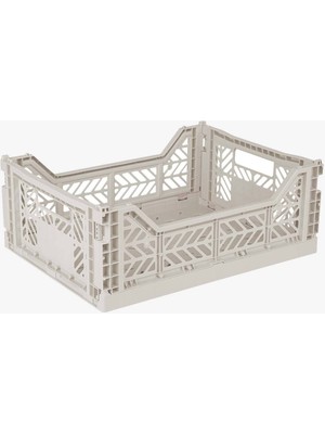 Midibox Açık Gri Katlanabilir Kasa, Şık ve Pratik Tasarım