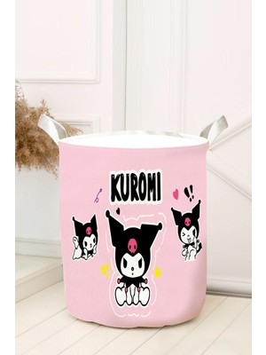 Renkli Üçlü Pembe Çocuk Oyuncağı ve Oda Düzenleyici Sepet Seti