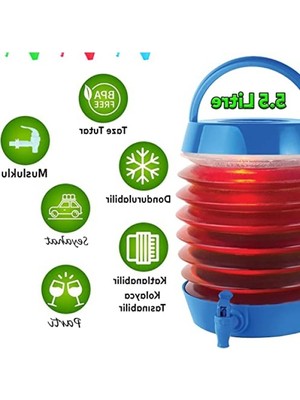 MarkEntegra Katlanabilir Su Sebili - 5.5 Litre Kapasiteli