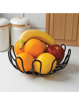 Şık Siyah 25'li Sepet, Pratik ve Dayanıklı Ev Dekorasyonu