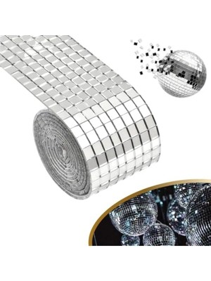 MarkEntegra 1 Metre Uzunluğunda Aynalı Mozaik Taşlı Dekor Bandı (4 Cm)