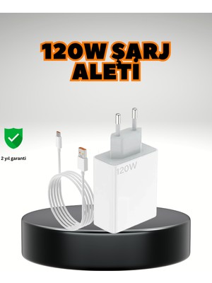 İntora 120 Watt Hızlı Şarj Seti 7 8 9 Uyumlu