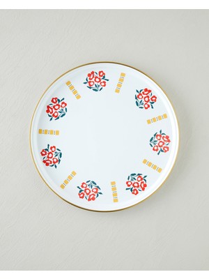 English Home Bright Parade Emaye Tepsi 31 cm Renkli