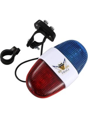 MarkEntegra Elektronik Bisiklet Korna, 6 Işık ve 4 Farklı Melodi