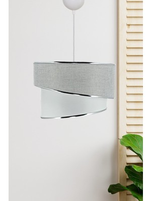 Evlight Stare Tekli Sarkıt Avize Gri