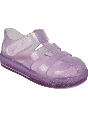 Igor Kız Çocuk Sandalet Cırtlı Bağlama Şekli PVC Materyal ile Casual Ortamda Kullanım İçin