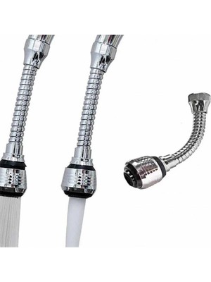 Rivera Tech Rvttc Turbo Flex 2 Aşamalı Plastik Esnek Musluk Başlığı