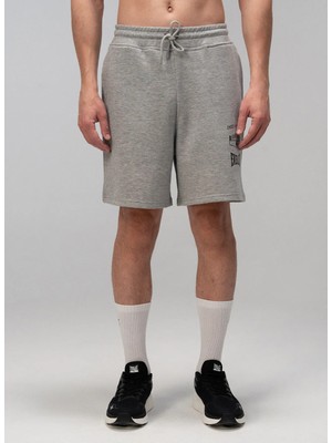 Everlast TM0165 199-CHOICE Of Champs Comfort Gri Melanj Lastikli Bel Normal Düz Erkek Şort