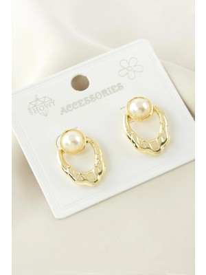 Rivera Tech Rvrtaks Oval Metal Inci Küpe