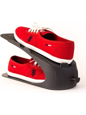 Yüksekli Ayarlanabilir 8'li Ayakkabı Rampası, Pratik ve Şık Tasarım