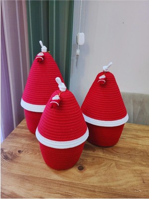 El Yapımı 3'lü Yılbaşı Sepeti, Noel Baba Temalı Hediye Seti