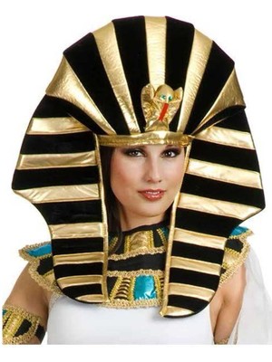 Rivera Tech Rvrstr4 Mısırlı Tutankamon Şapkası Kobra Yılan Figürlü