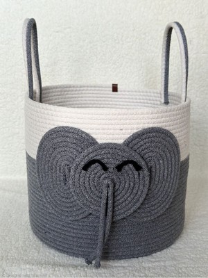 El Yapımı Fil Model Düzenleyici ve Çok Amaçlı Hasır Sepet, Şık Tasarım