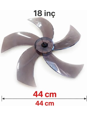 Raks Sf 18 Extra  Vantilatör Pervanesi Dikat 18 Inç 44 cm Mika
