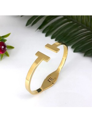 Rubibes Jewelry T Çelik Kelepçe