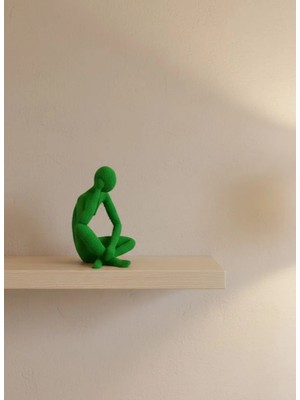 Rivera Tech Rvrtch Dekoratif Insan Figürü Yeşil