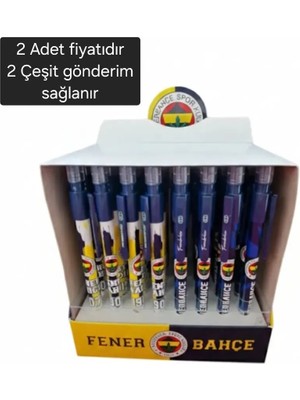 Dogadastore Galatasaray Fenerbahçe Beşiktaş Versatil 0,7 Uçlu Kalem 2 Li Ürün