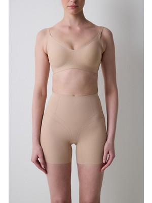 Penti #izbırakmaz Bej Light Şort Korse Kadın 2XL Hafif Sıkılıkta Toparlayıcı Özellik
