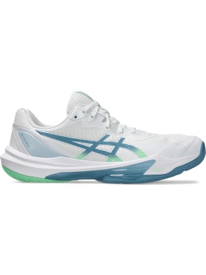 Asics Sky Elite Ff 3 Erkek Voleybol Ayakkabısı 1051A080-106 White/digital Sakura Hafif ve Esnek Tasarım