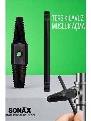 Rivera Tech Rvrhb Hsnet Ters Kılavuz Hasarlı Musluk Boru Vana Kılavuz Seti Musluk Açma