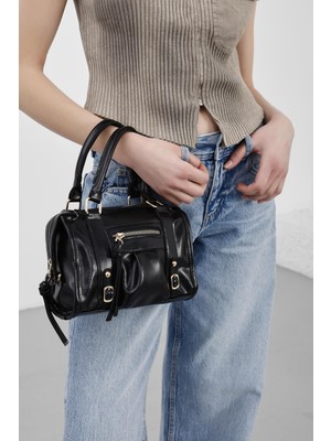 Shule Bags Lillia Bowling Çapraz Çanta Siyah