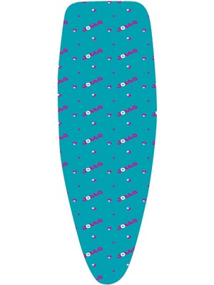 Turkuaz %100 Pamuklu Ütü Masası Kılıfı ve Örtüsü