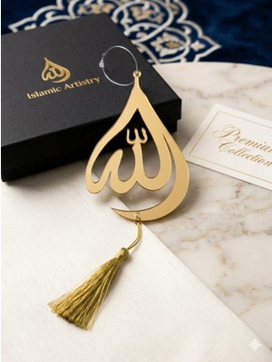 Güven Pleksi Lazer Kesim Allah Yazılı Oto Süsü